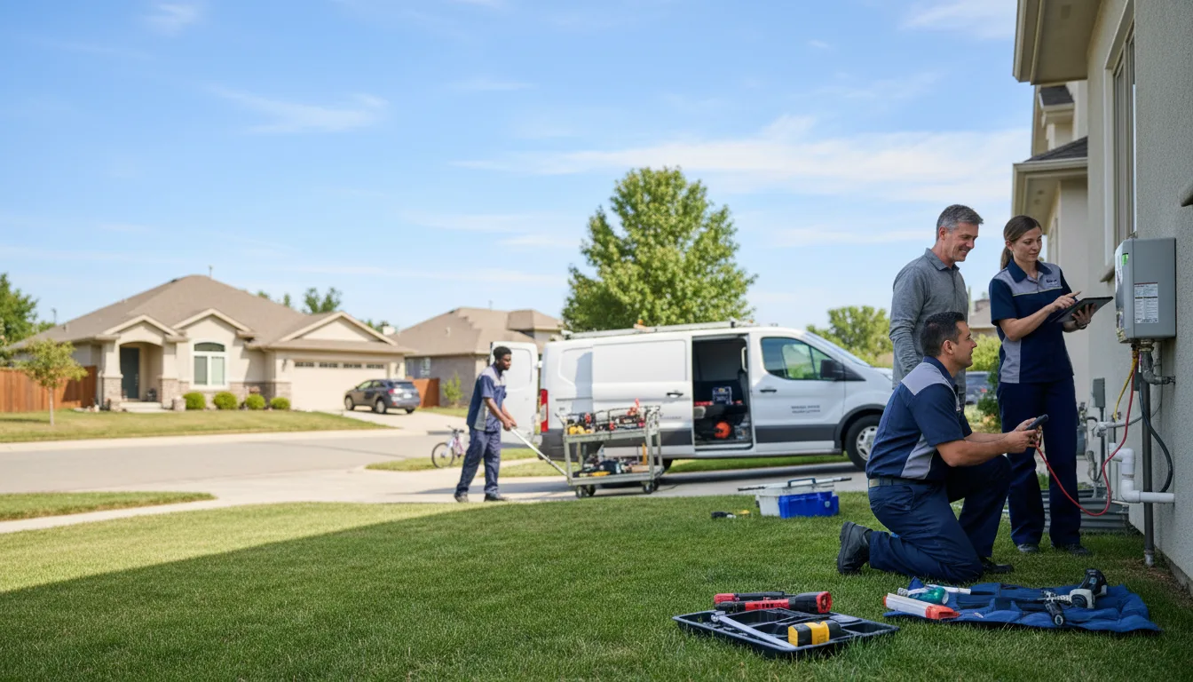 Tankless water heater service in Darling, MS